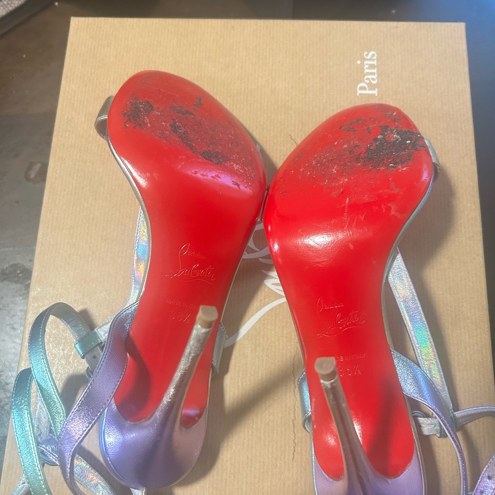 Mara 100 Multi Louboutin Heels